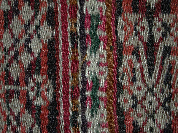 Woman's Mantle, Half, Camelid hair, Aymara