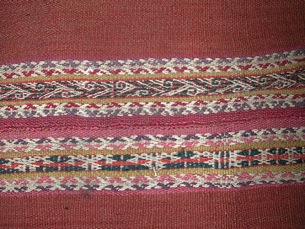 Woman's Mantle, Camelid hair, Aymara