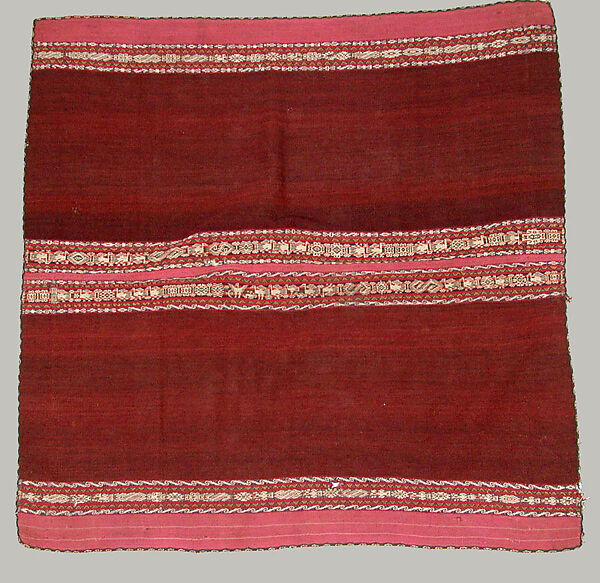 Woman's Mantle, Camelid hair, Aymara 