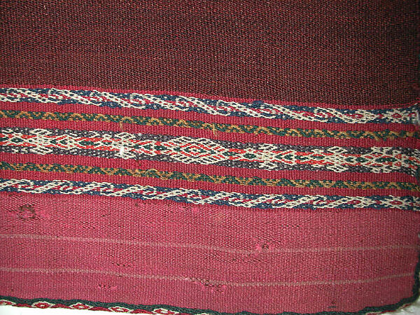 Woman's Mantle, Camelid hair, Aymara