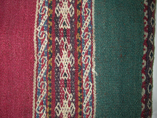 Woman's Mantle, Camelid hair, Aymara
