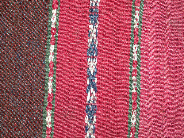 Woman's Mantle, Camelid hair, Aymara