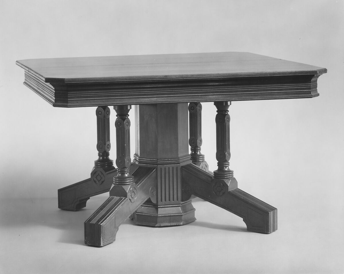 Extension Table, Mahogany, American 