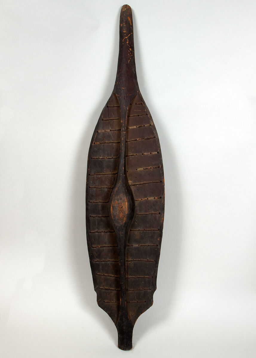 Shield, Wood, cane, Nias 