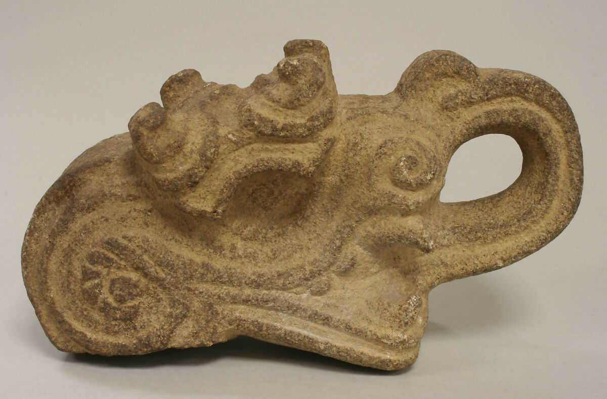 Metate Fragment, Stone, Maya-Cocal 