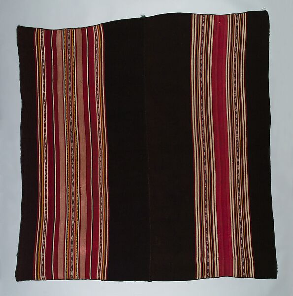 Woman's Overskirt, Camelid hair, Aymara 