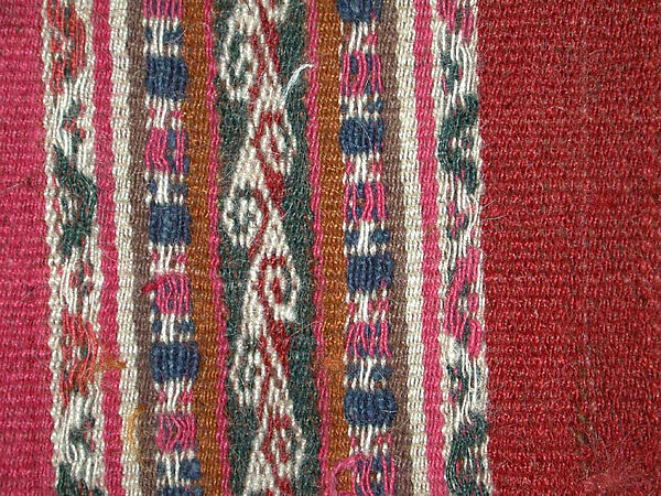 Woman's Overskirt, Half (?), Camelid hair, Aymara