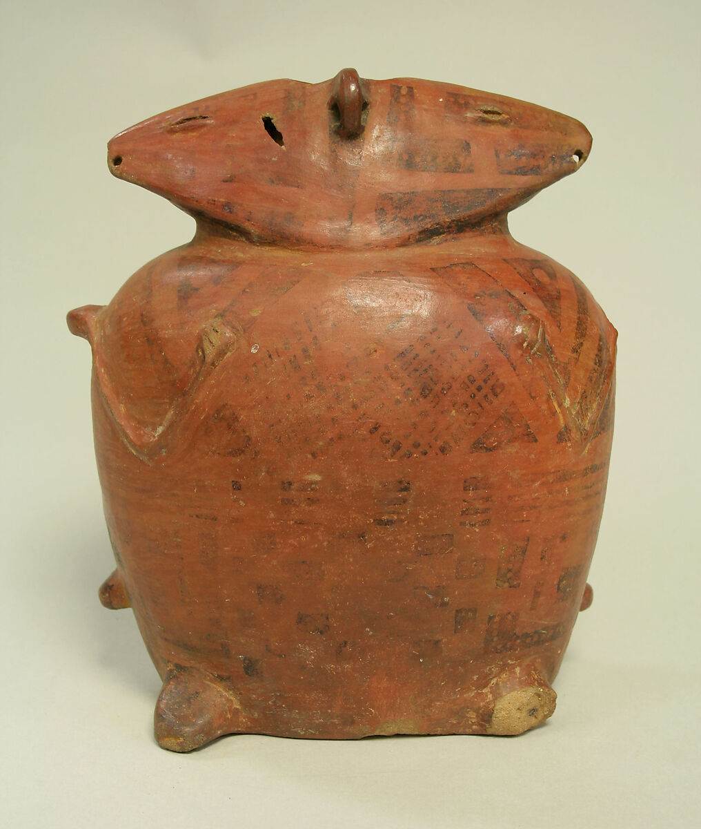 Figure Vessel, Ceramic
Contains ancient peanuts (no shell), Quimbaya 