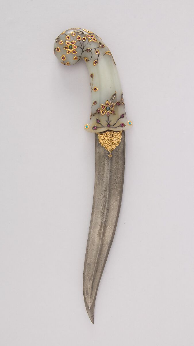 Dagger (Khanjar) | Indian, Mughal | The Metropolitan Museum of Art