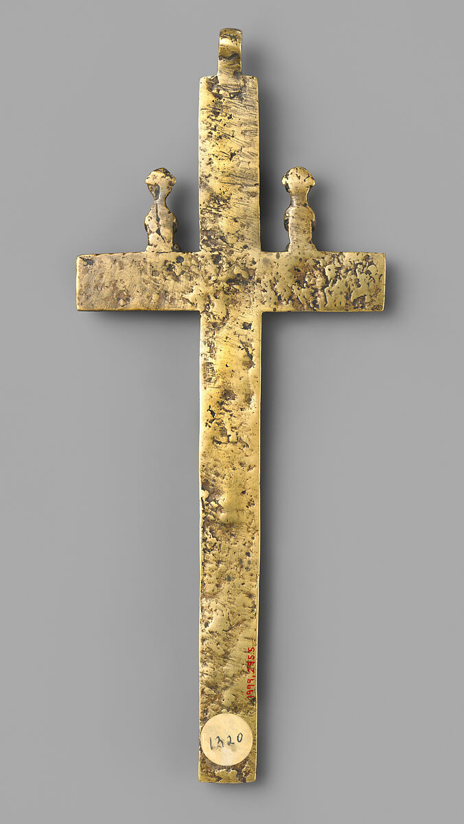 Crucifix, Brass, Kongo peoples