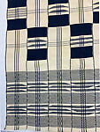 Kente (prestige cloth), Asante-Akan artist, Cotton, Asante-Akan artist