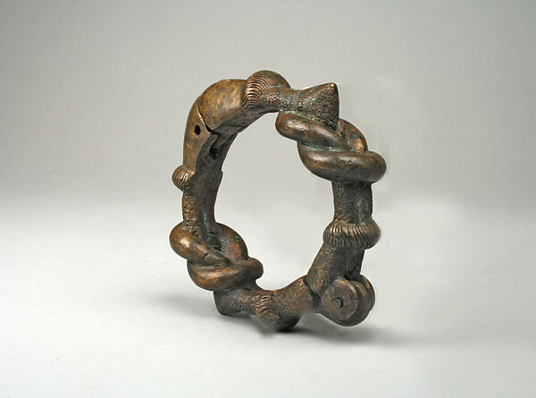 Bracelet, Copper alloy, Asante