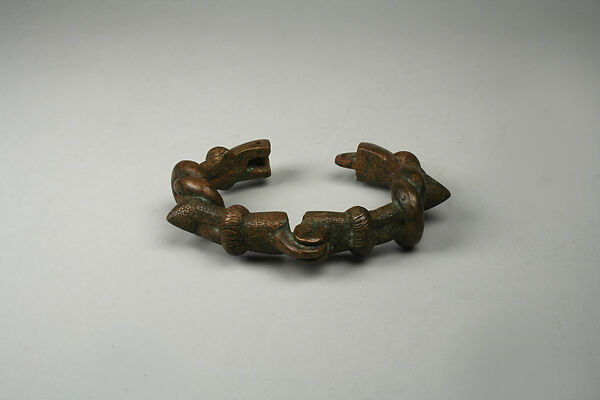 Bracelet, Copper alloy, Asante