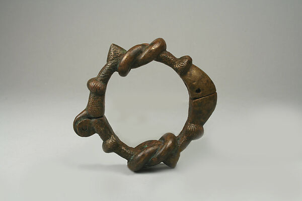 Bracelet, Copper alloy, Asante 