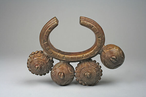 Anklet, Copper alloy, Dan peoples 