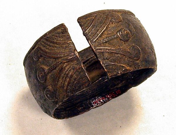 Bracelet, Copper alloy, Nigeria 