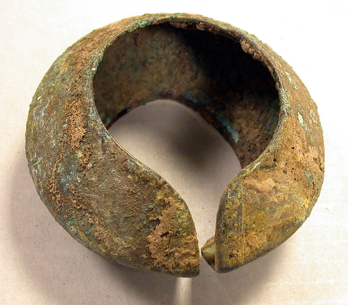 Bracelet, Copper alloy, Middle Niger civilization 