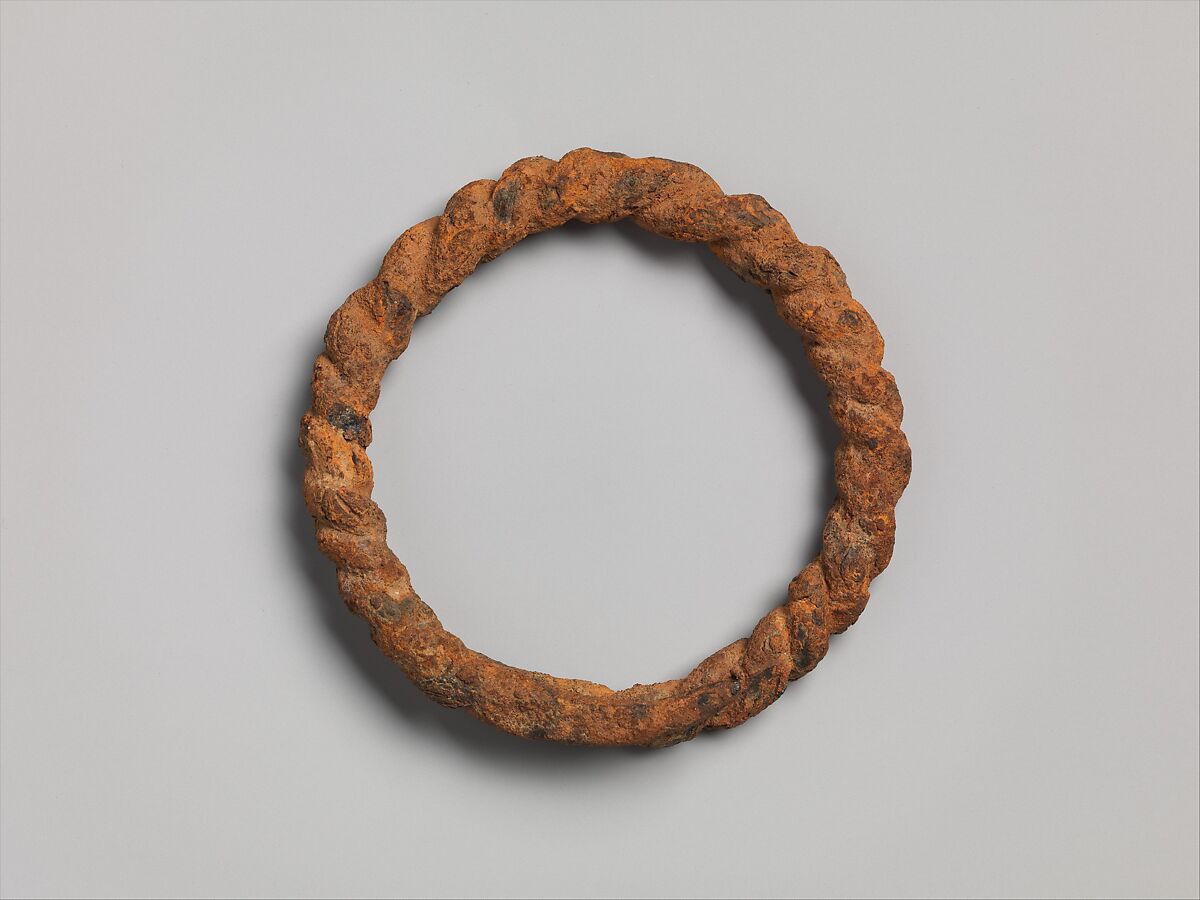 Bracelet, Iron, Bura peoples