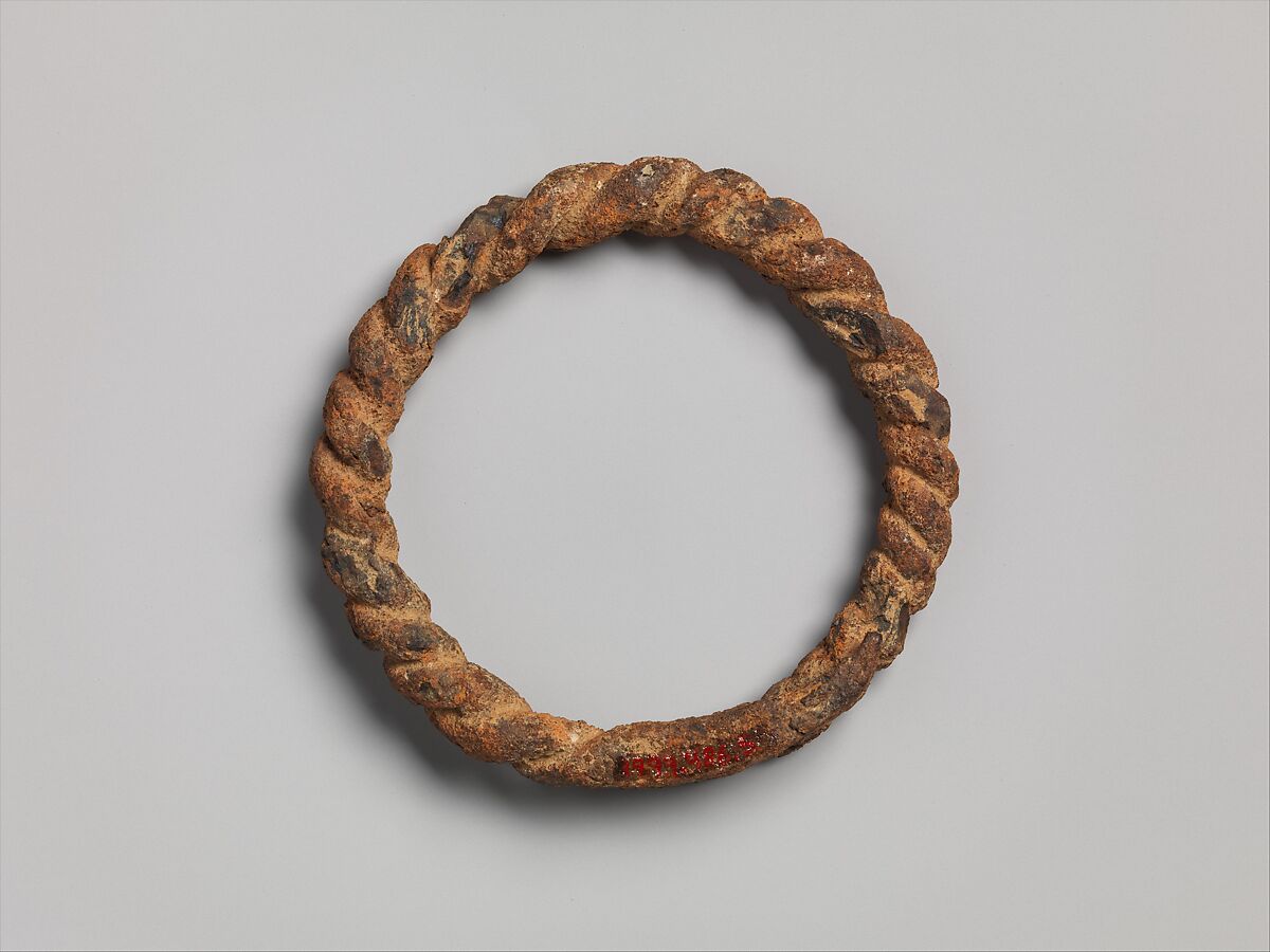 Bracelet, Iron, Bura peoples
