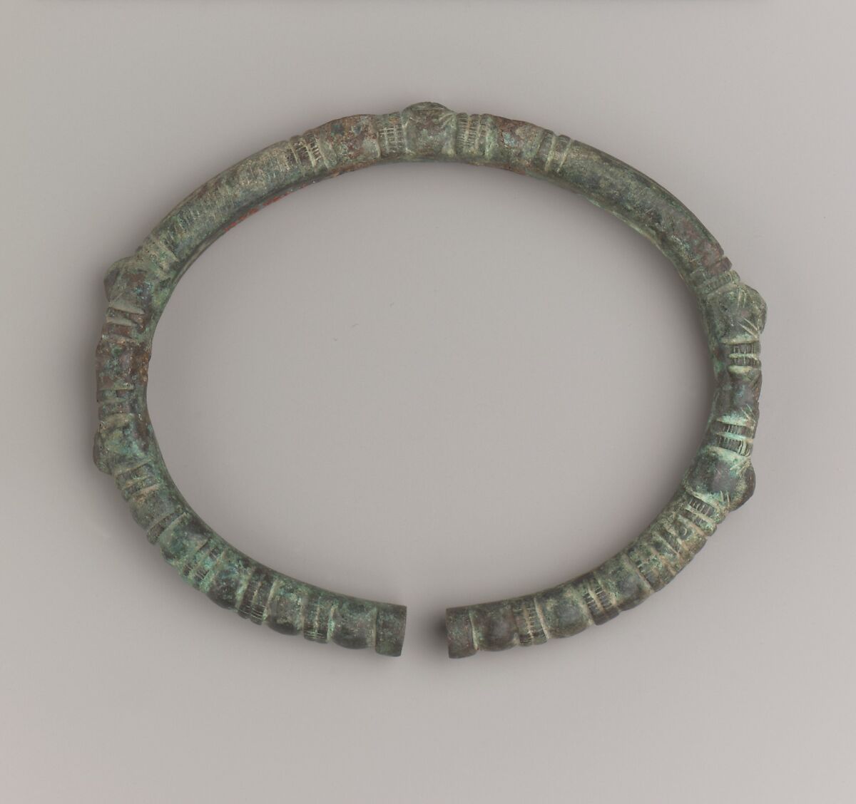 Bracelet, Copper alloy, Middle Niger civilization 