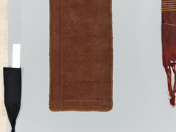 Woman's Overskirt, Raffia palm fiber, Kuba peoples