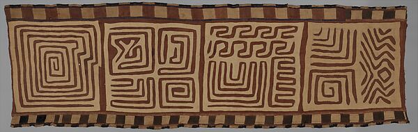 Four Panels from a Ceremonial Skirt | Kuba peoples | The Metropolitan ...