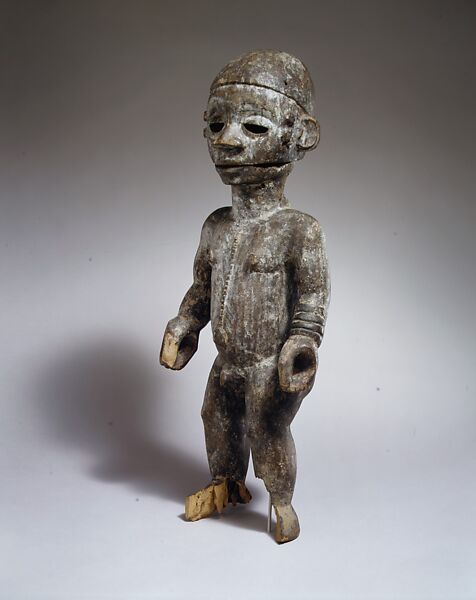 Marionette: Male Figure, Ibibio artist, Wood, pigment, Ibibio peoples