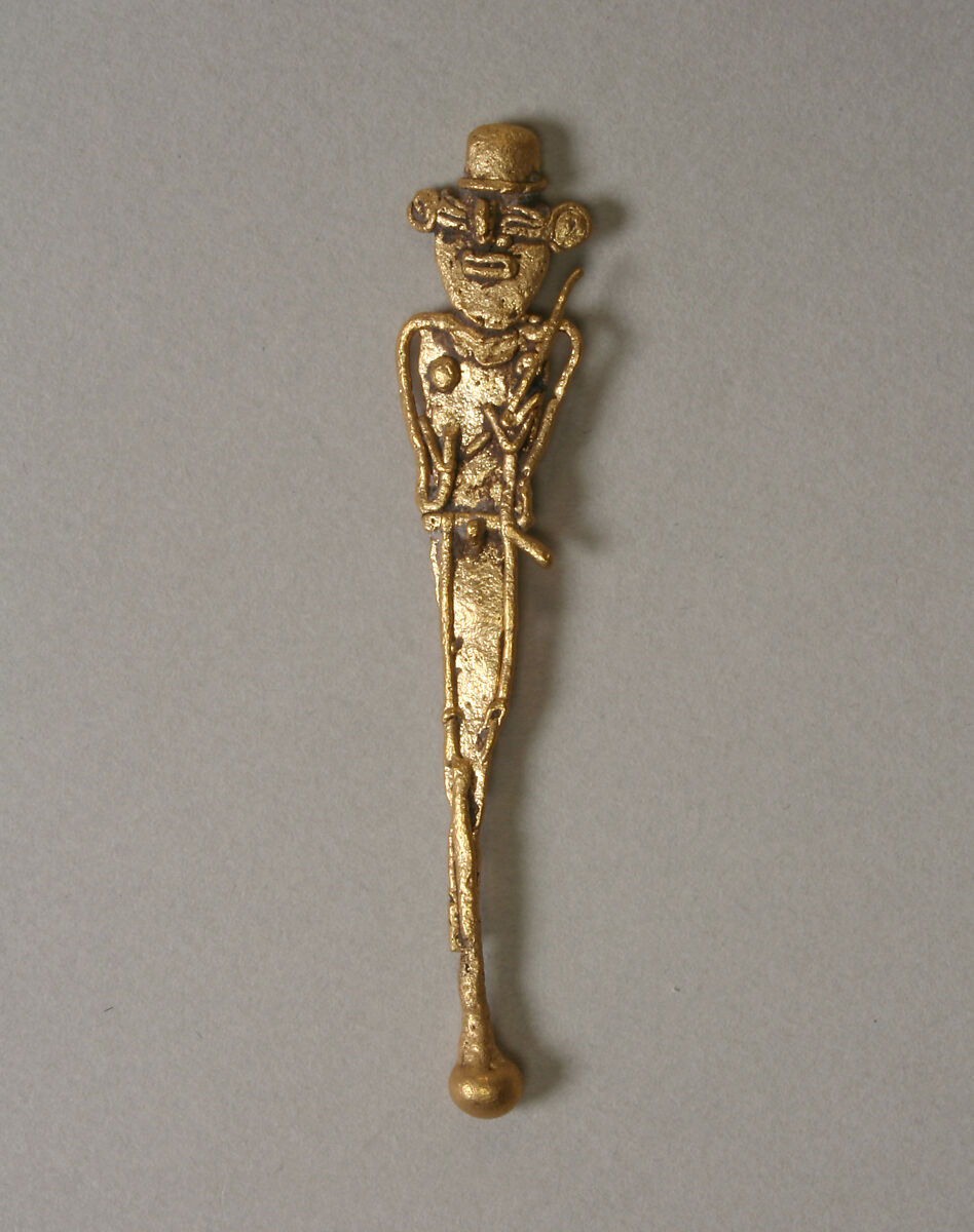 Male Figure (tunjo), Gold, Muisca