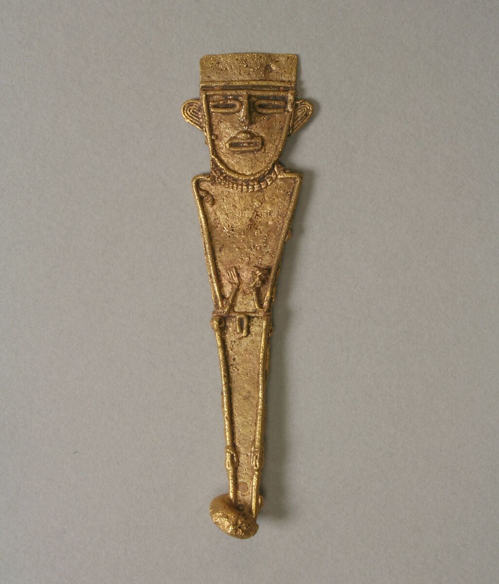 Female Figure (tunjo), Gold (cast), Muisca