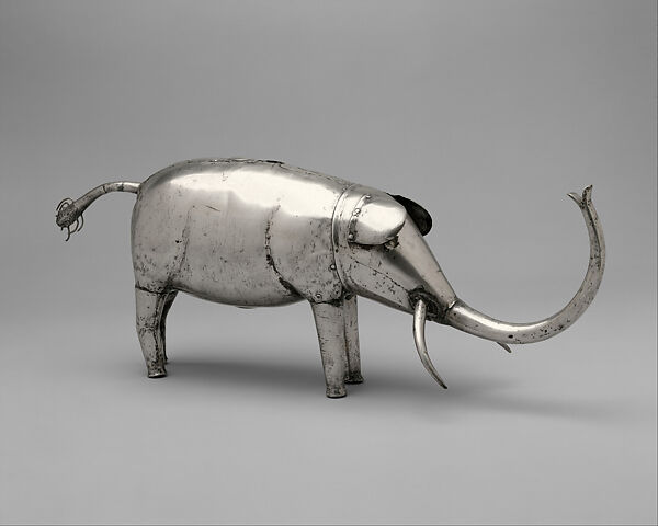 Elephant Figure, Silver (silver/copper alloy), Fon peoples 