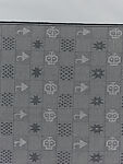 Wrapper, Women&#39;s weaving cooperative in Akwete (Nigerian), Cotton, Lurex, dye, Igbo peoples