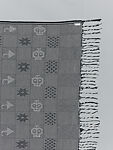Wrapper, Women&#39;s weaving cooperative in Akwete (Nigerian), Cotton, Lurex, dye, Igbo peoples