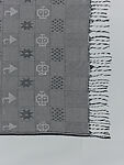 Wrapper, Women&#39;s weaving cooperative in Akwete (Nigerian), Cotton, Lurex, dye, Igbo peoples