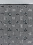 Wrapper, Women&#39;s weaving cooperative in Akwete (Nigerian), Cotton, Lurex, dye, Igbo peoples