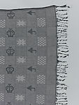 Wrapper, Women&#39;s weaving cooperative in Akwete (Nigerian), Cotton, Lurex, dye, Igbo peoples