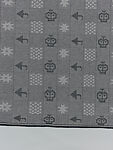 Wrapper, Women&#39;s weaving cooperative in Akwete (Nigerian), Cotton, Lurex, dye, Igbo peoples
