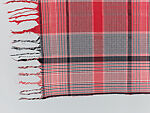 Wrapper, Women's weaving cooperative in Akwete (Nigerian), Cotton, dye, Igbo peoples