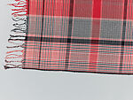 Wrapper, Women's weaving cooperative in Akwete (Nigerian), Cotton, dye, Igbo peoples