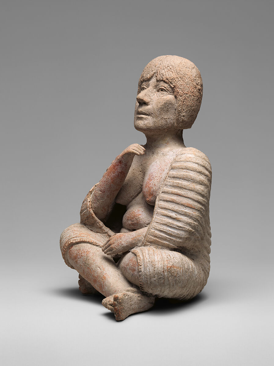 Female Figure, Ceramic, Xochipala
