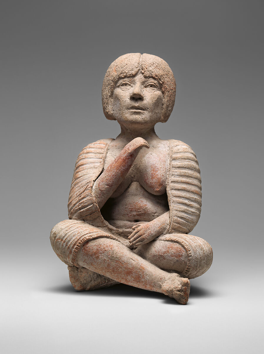 Female Figure, Ceramic, Xochipala 