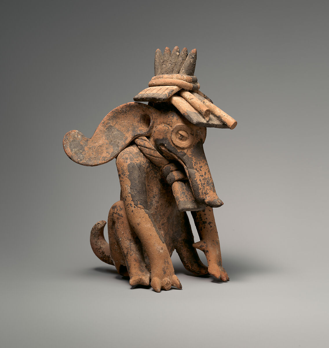 Masked Figure, Ceramic, Veracruz 