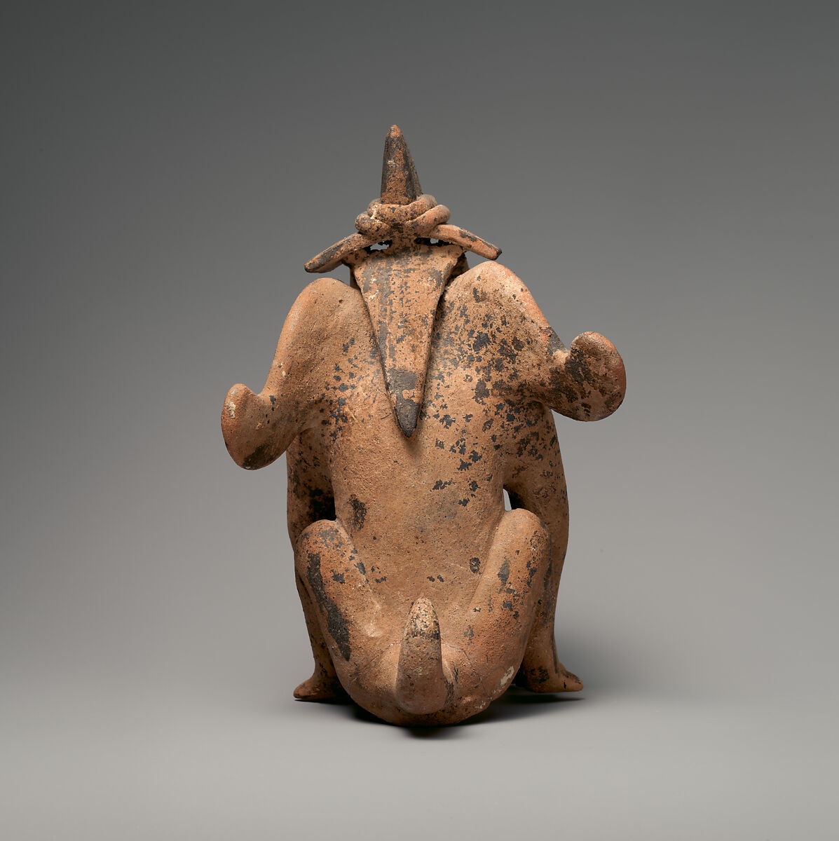 Masked Figure, Ceramic, Veracruz