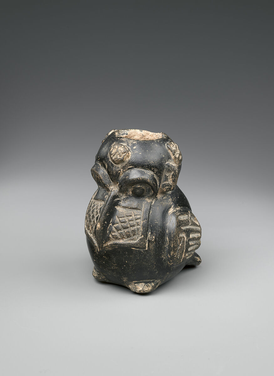 Bird Jar, Ceramic, Olmec 