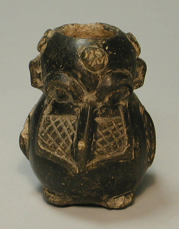 Bird Jar, Ceramic, Olmec