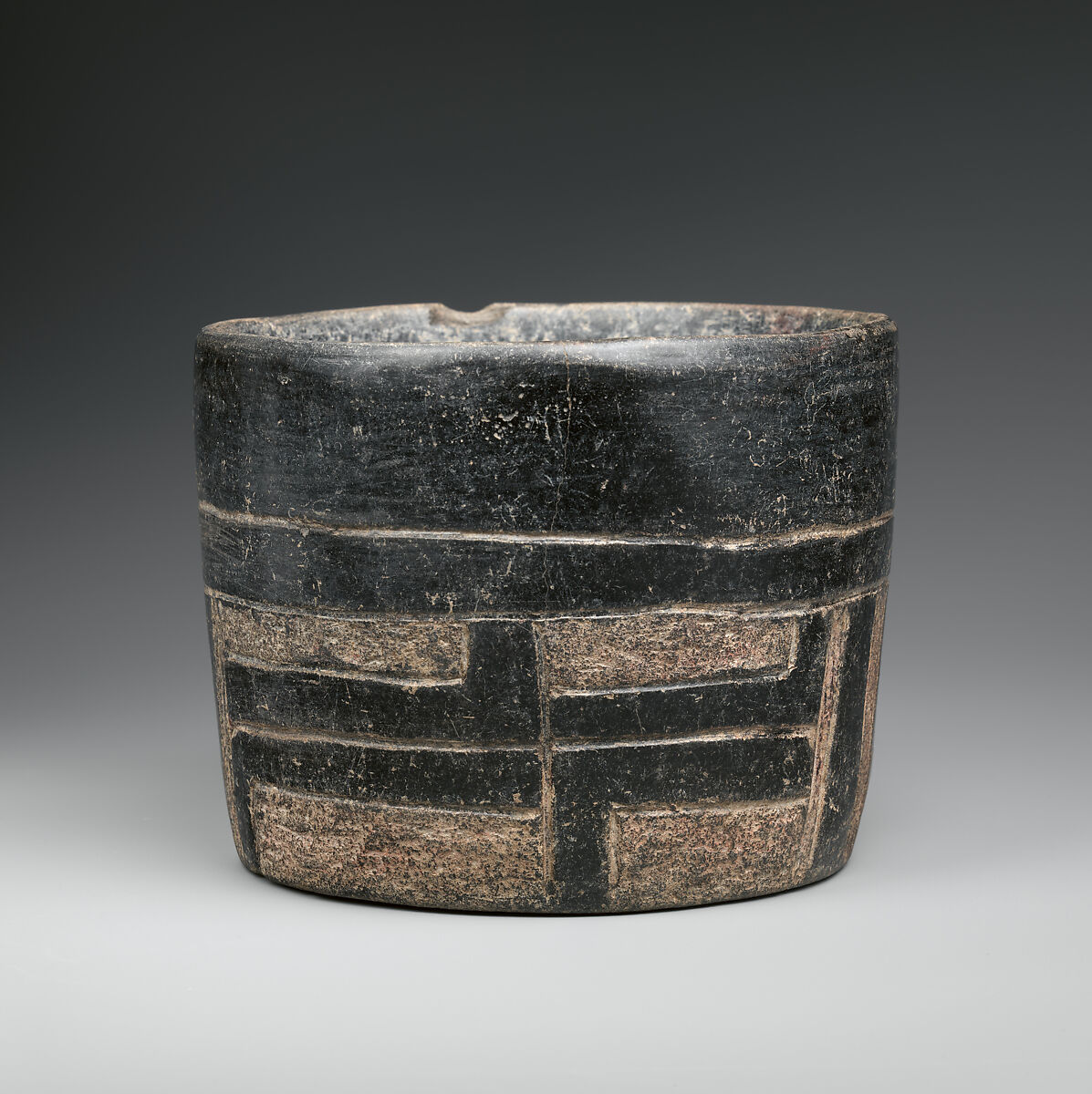 Blackware Bowl, Ceramic, Olmec 