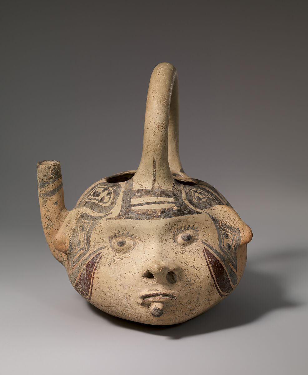 Spouted Vessel, Ceramic, Huastec 