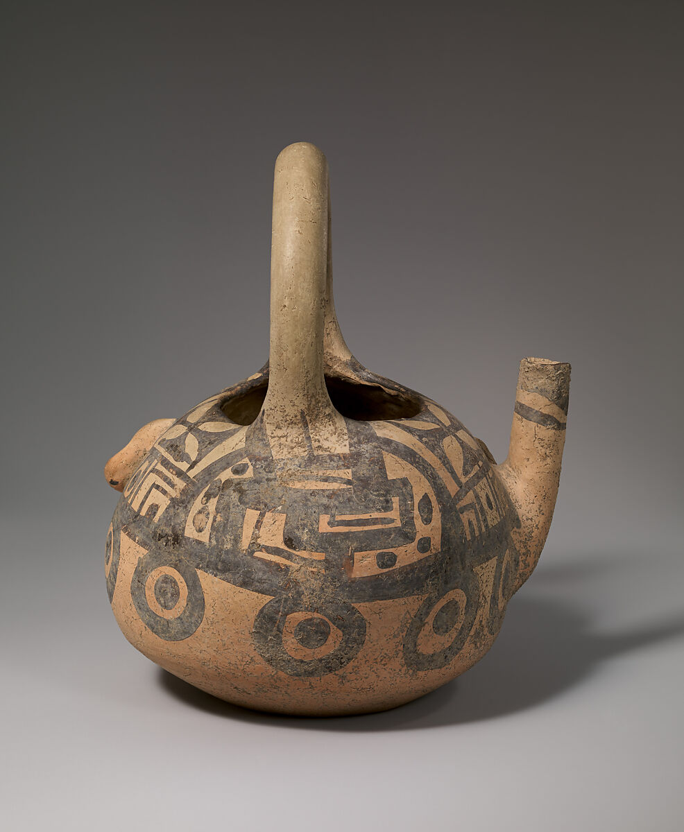 Spouted Vessel, Ceramic, Huastec