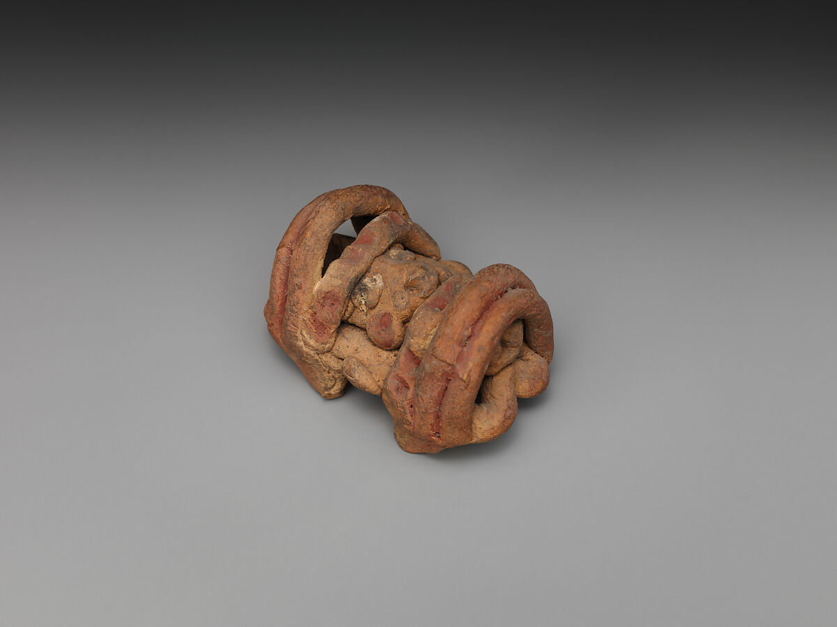Bed Figure, Ceramic, Michoacan 