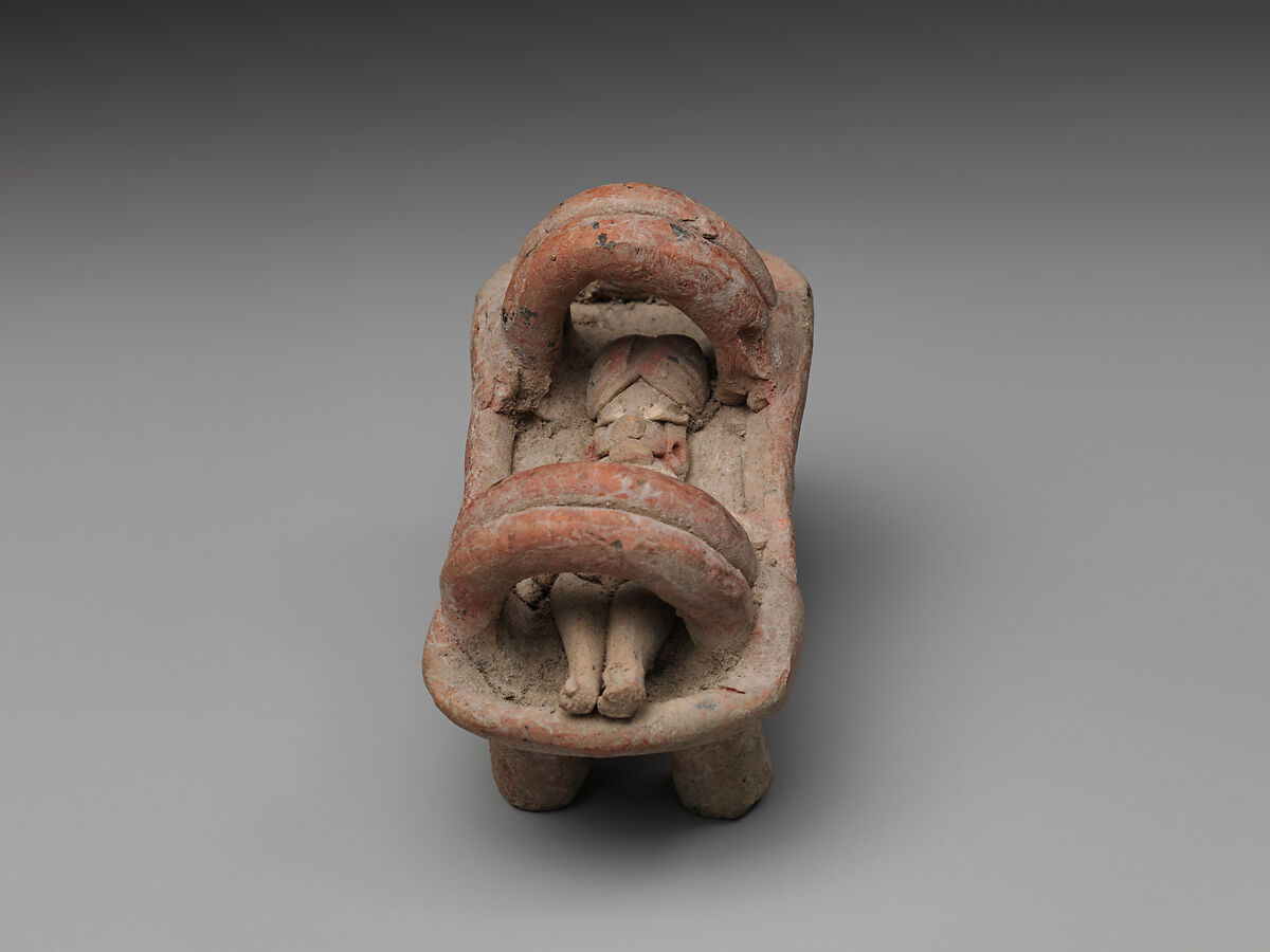 Bed Figure, Ceramic, Michoacan
