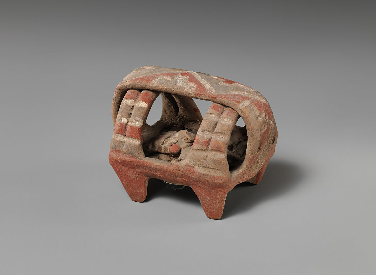 Bed Figure, Ceramic, Michoacan 